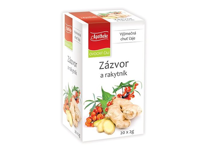 Apotheke Zázvor a rakytník 20x2g