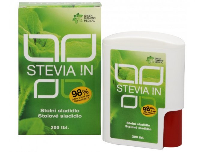 GDM Stevia !N 200 tbl.