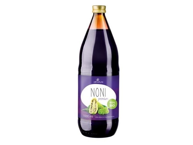 Allnature Noni Premium BIO šťáva 1000 ml