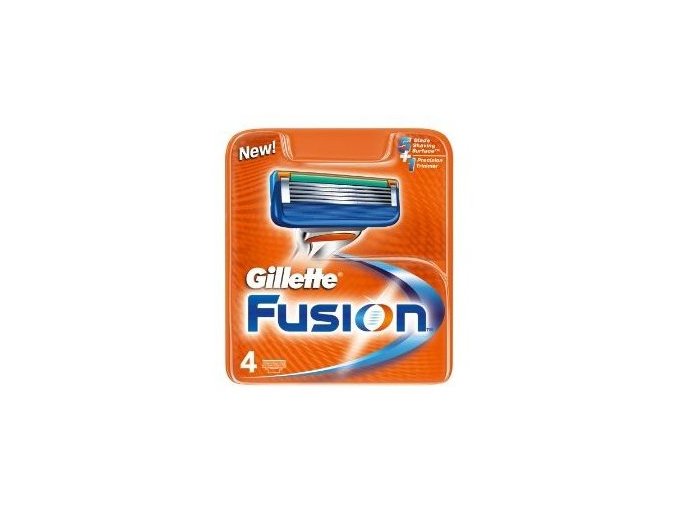 Gillette Náhradní hlavice Gillette Fusion 4 ks