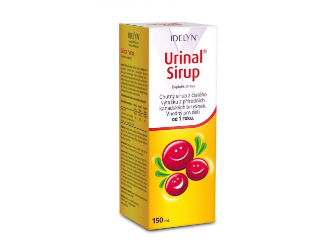 idelyn urinal sirup 150ml cz