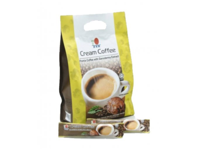 DXN Káva Cream Coffee s Reishi 20 sáčků x 14g