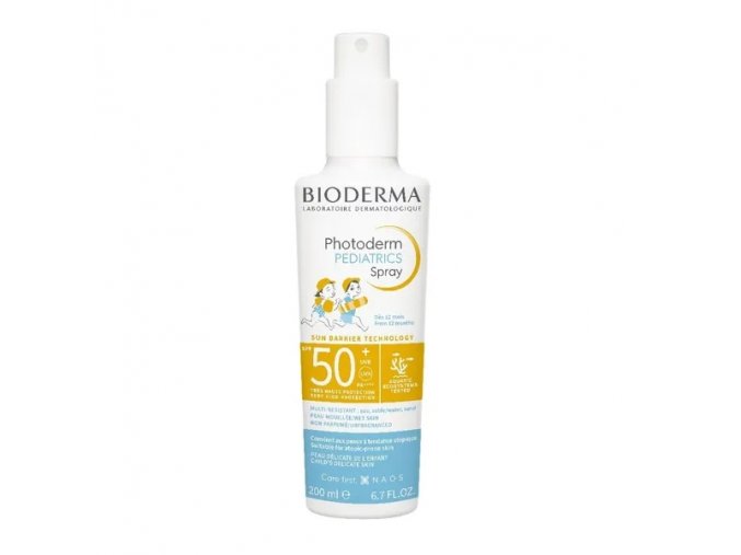 Bioderm Mléko na opalování pro děti ve spreji Photoderm KID SPF50+ 200 ml