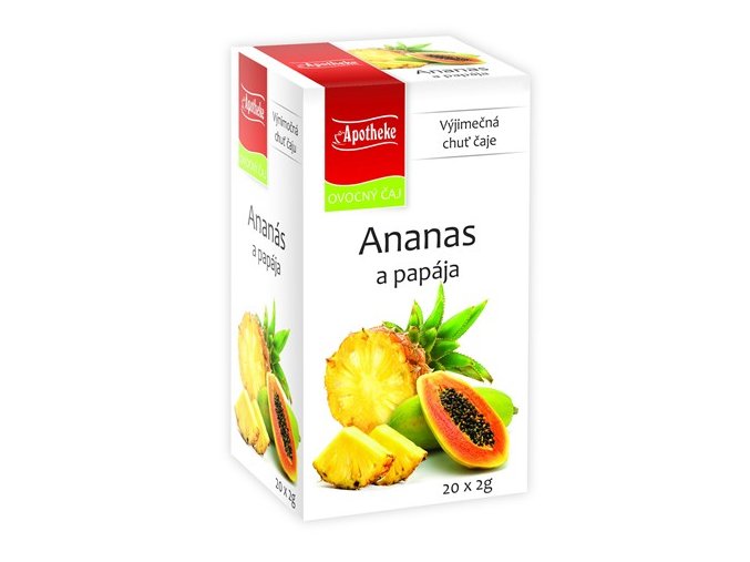 Apotheke Ananas a papája 20x2g