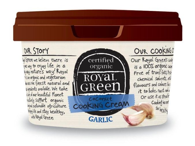 Royal Green BIO Kokosový olej s česnekem 250 ml
