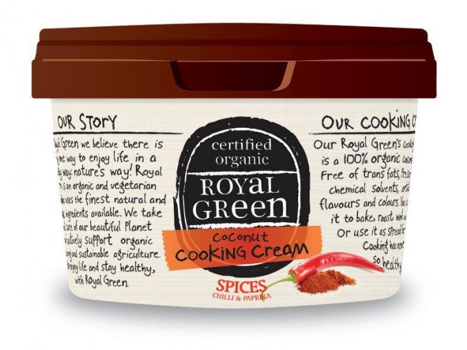 Royal Green BIO Kokosový olej s chilli a paprikou 250 ml