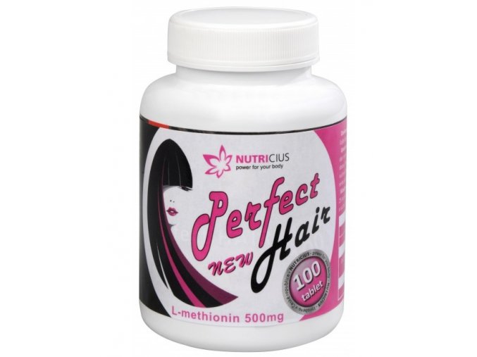 Nutricius Perfect Hair NEW - methionin 500 mg 100 tbl.