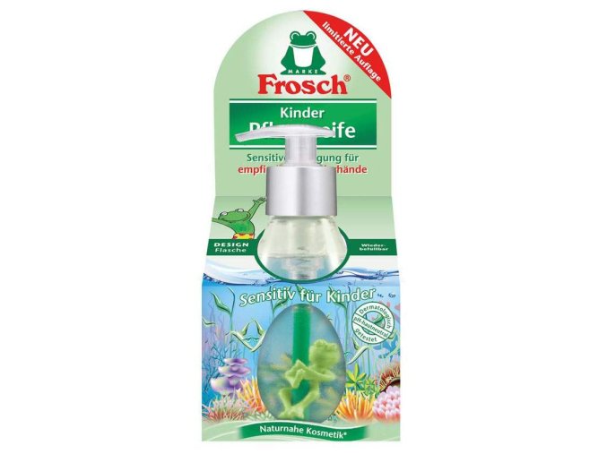 Frosch Tekuté mýdlo pro děti v dávkovači 300 ml