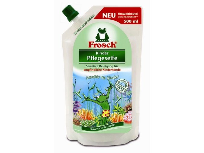 Frosch Tekuté mýdlo pro děti - náhradní náplň 500 ml