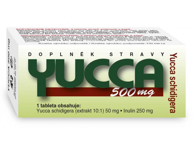 Naturvita Yucca 500mg 60 tbl.