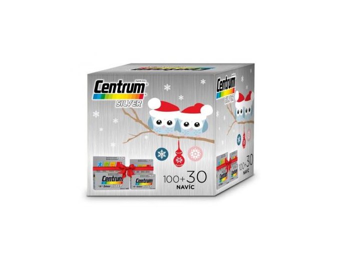 Centrum Silver s Multi-Efektem 100 tbl. + 30 tbl. ZDARMA - Vánoční balení