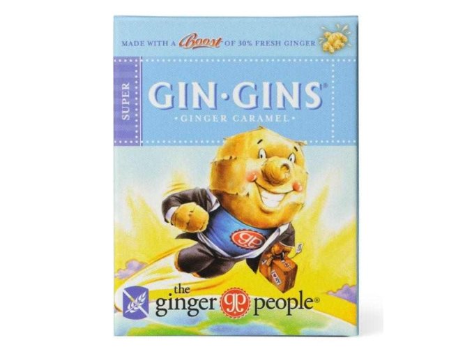 Ginger People GIN GINS Super zvlášť silné zázvorové bonbony 31 g