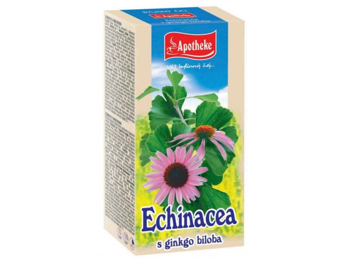 Apotheke Echinacea s ginkgo bilobou čaj 20x1.5g