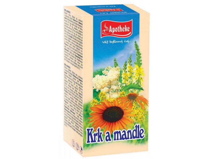 Apotheke Krk a mandle čaj 20x1.5g