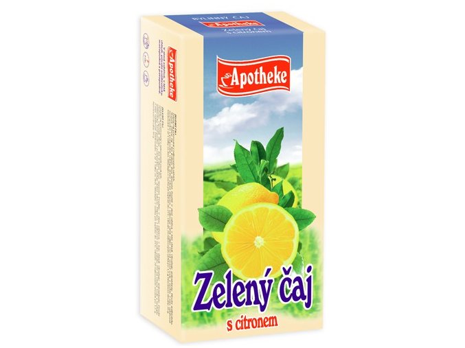 Apotheke Zelený čaj s citronem 20x1.5g