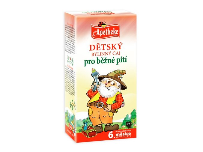 Apotheke Bio Dětský bylinný čaj Loupežník 20x1,5g