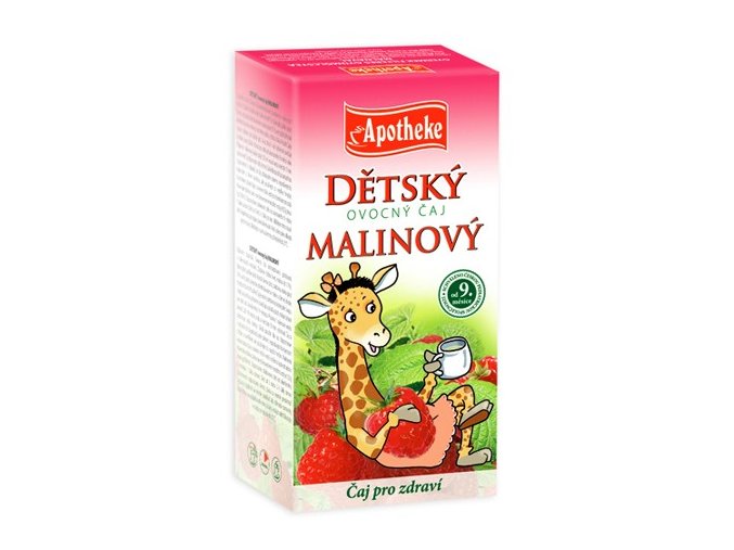 Apotheke Dětský ovocný čaj malinový 20x2g