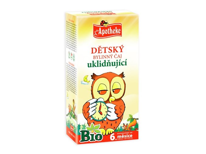 Apotheke Bio Dětský čaj uklidňující Sova 20x1,5g