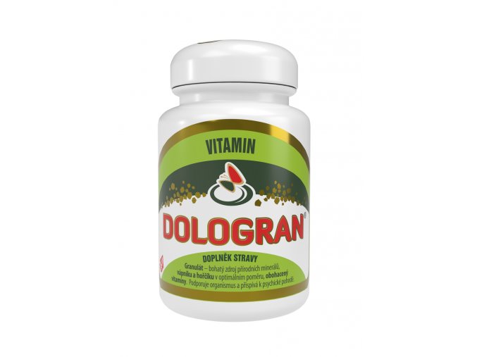 Dologran etiketa vitamin A4 100dpi