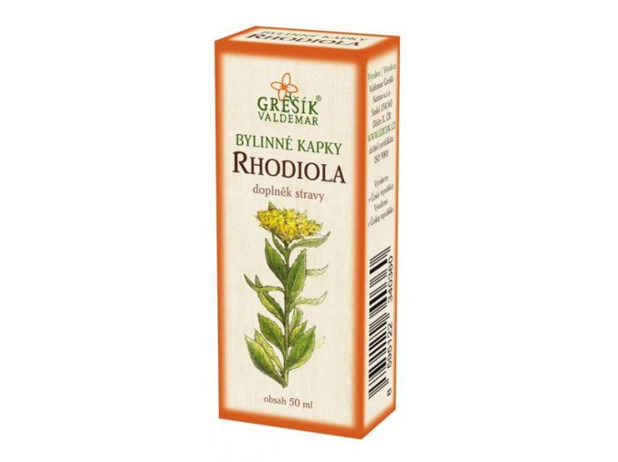 Grešík Rhodiola bylinné kapky 50 ml