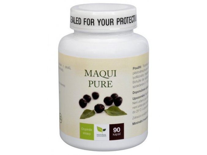 Natural Medicaments Maqui Pure 90 kapslí DMT: 30.04.2023