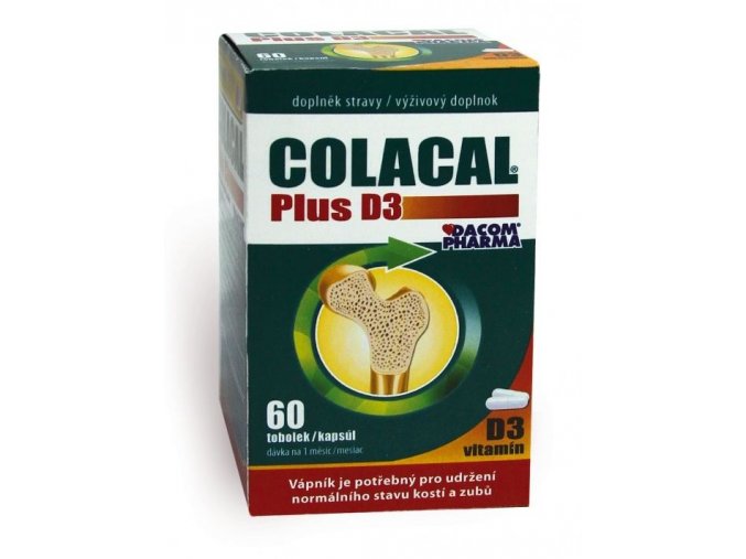 Dacom Pharma Colacal Plus D3 60 tob.