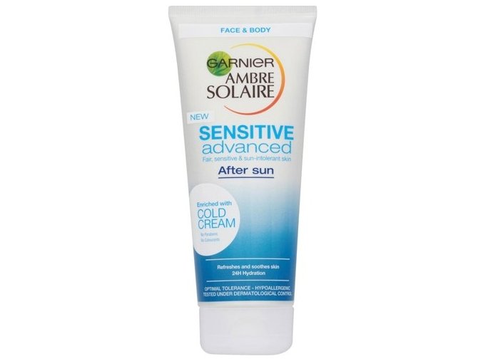 Garnier Mléko po opalování pro citlivou pokožku Ambre Solaire Sensitive 200 ml