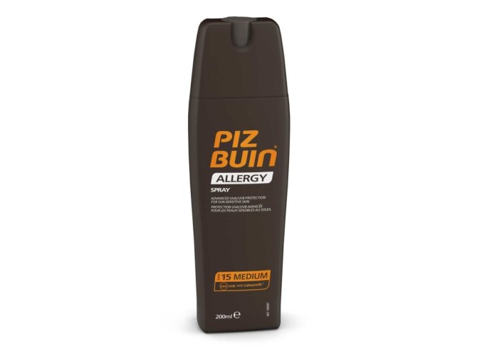 Piz Buin Sprej na opalování SPF 15 (Allergy Spray) 200 ml