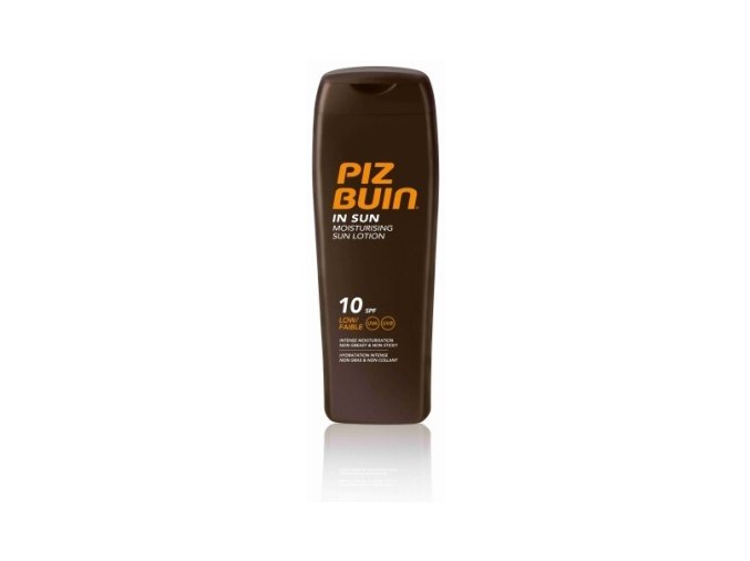 Piz Buin Mléko na opalování SPF 10 (In Sun Moisturising Sun Lotion) 200 ml