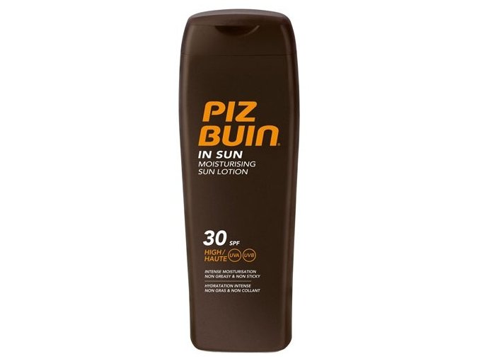 Piz Buin Mléko na opalování SPF 30 (In Sun Moisturising Sun Lotion) 200 ml