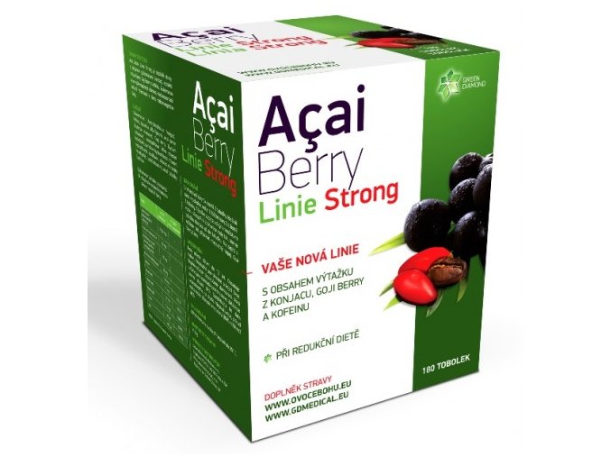 GDM Acai berry Linie Strong 180 tob.