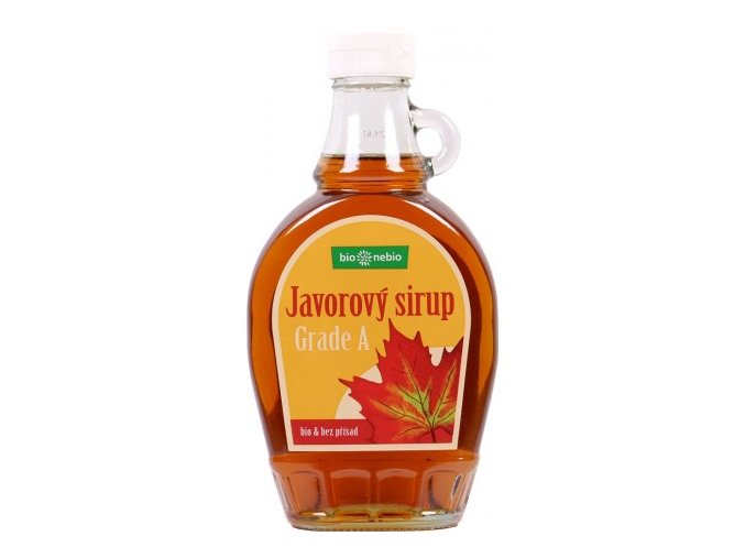 javorovy sirup 100 grade a 250 ml bio nebio