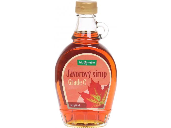 BioNebio Javorový sirup 100% Grade C 250 ml