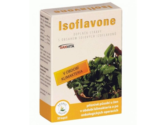 Sanamed Isoflavone 30 kapslí