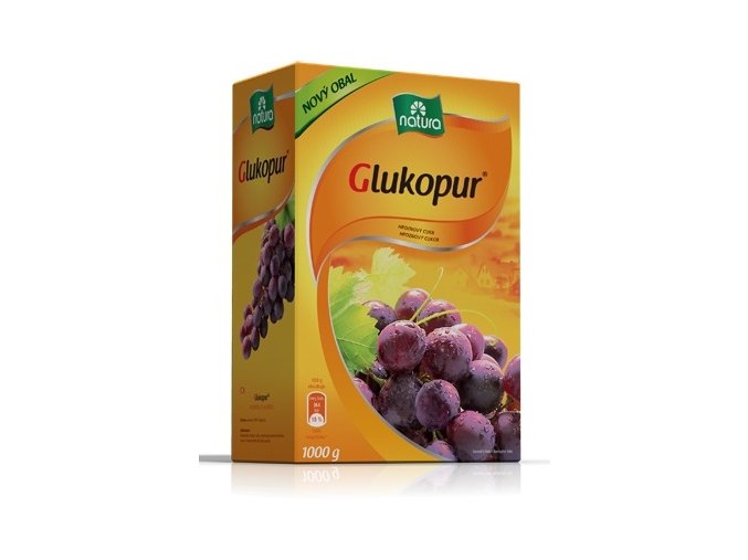 Natura Glukopur hroznový cukr 1000 g