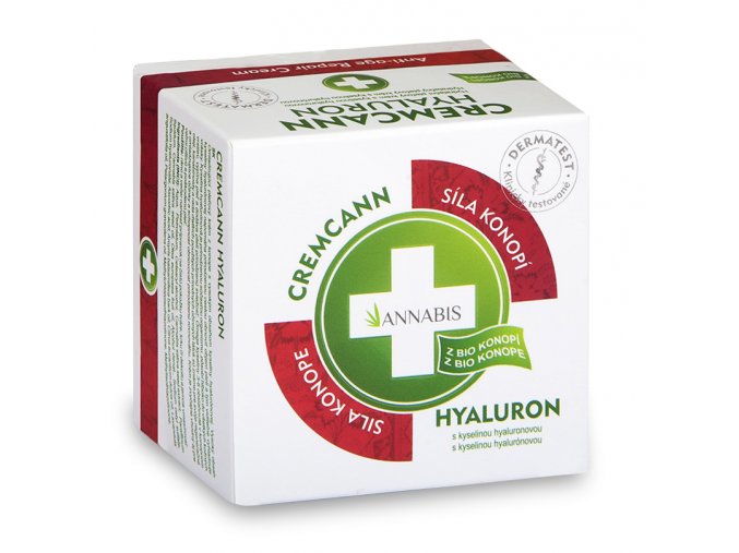 Annabis Cremcann Hyaluron - konopný hydratační pleťový krém 15 ml