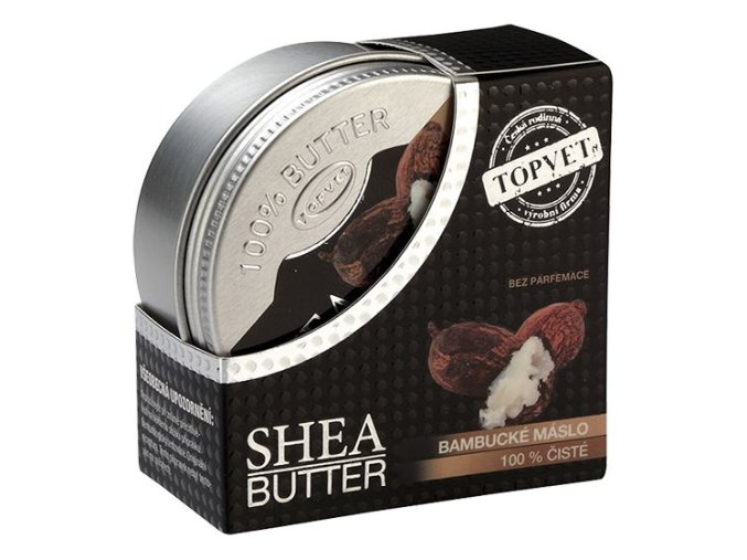 Topvet Bambucké máslo (shea butter 100%) 100 ml