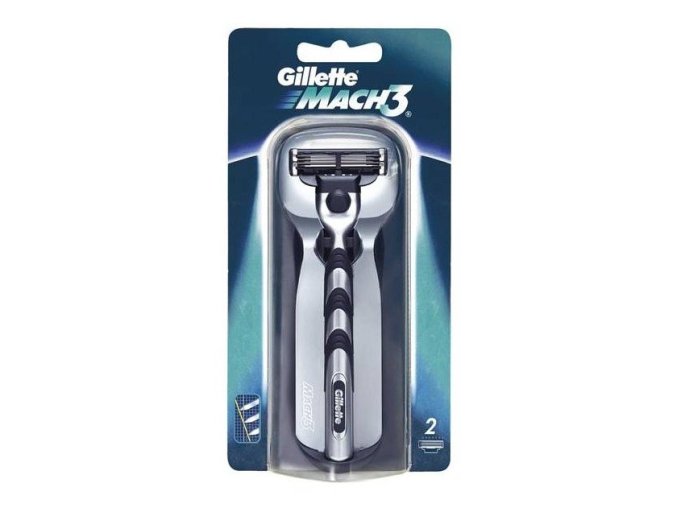 Gillette Holicí strojek Gillette Mach3 + 2 náhradní břity