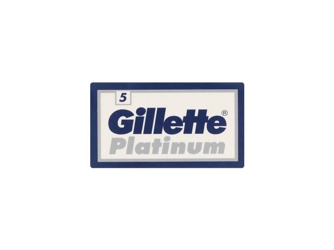 Gillette Platinum žiletky 5 ks