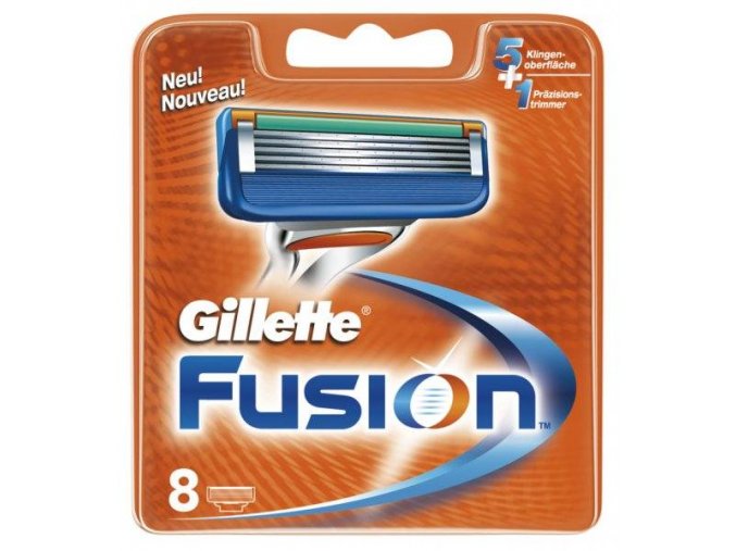 Gillette Náhradní hlavice Gillette Fusion 8 ks