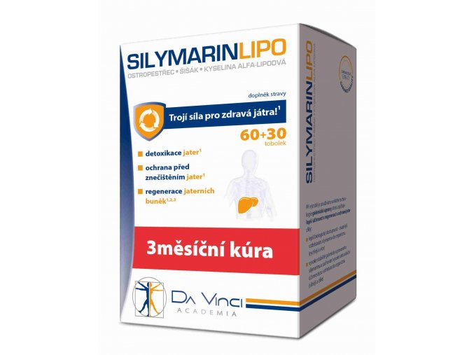 Silymarin LIPO 60 tob. + 30 tob. ZDARMA