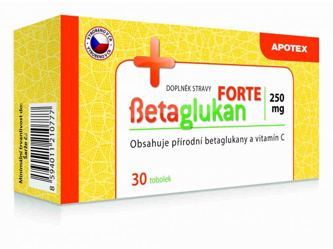 Apotex Betaglukan Forte 250 mg 30 tob.