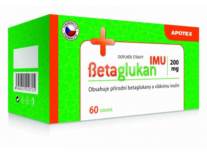 Apotex Betaglukan IMU 200 mg 60 tob.