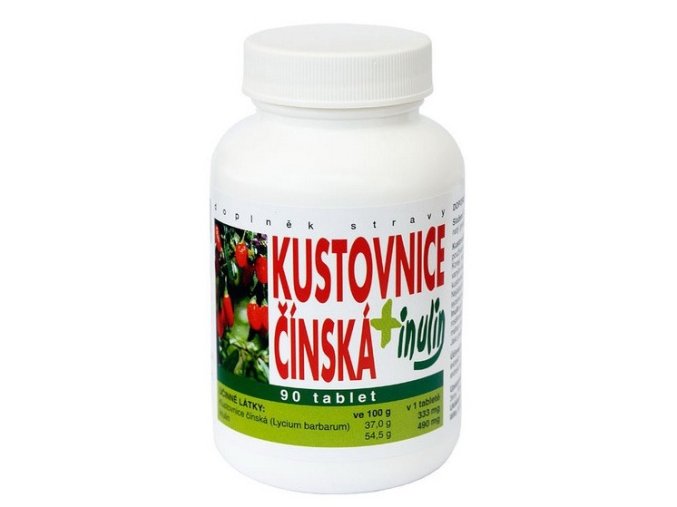 Naturvita Kustovnice čínská + Inulín 90 tbl.