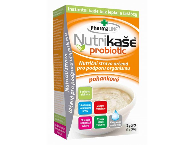 Mogador Nutrikaše probiotic - pohanková 180 g (3 x 60 g)