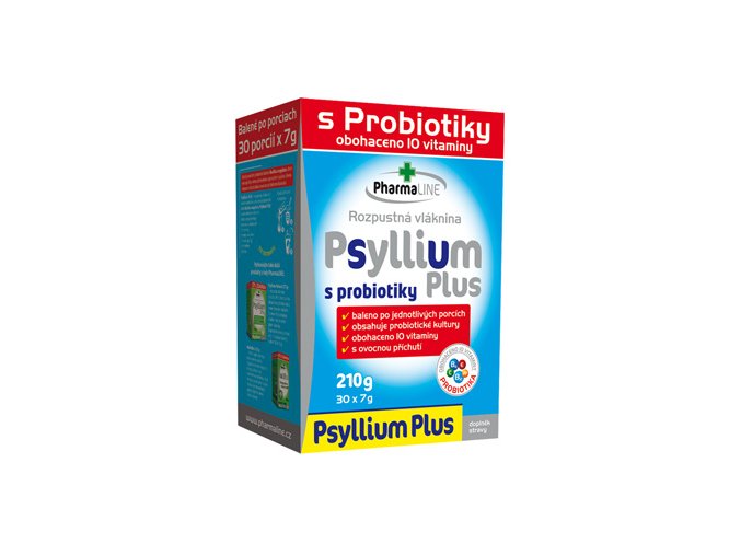 Mogador Psyllium Plus s probiotiky 210 g (30x7g)