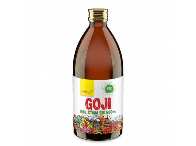 Wolfberry Goji Kustovnice čínská - 100% Bio šťáva 500 ml