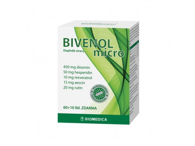 Biomedica Bivenol Micro 60 tbl. + 10 tbl. ZDARMA