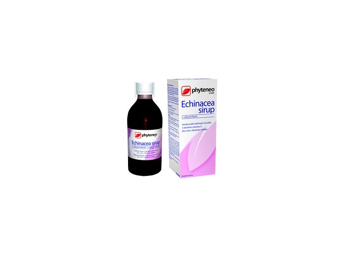 Phyteneo Echinacea sirup s rakytníkem bez cukru 250 ml