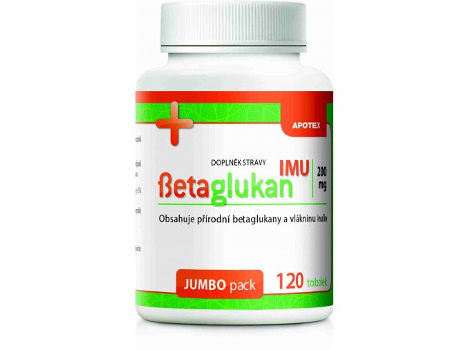 Apotex Betaglukan IMU 200 mg 120 tob.